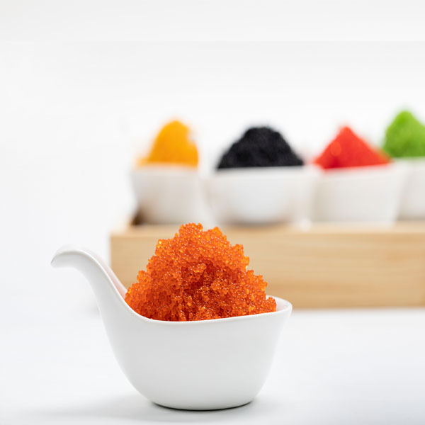 FROZEN SEASONED CAPELIN ROE (ORANGE)